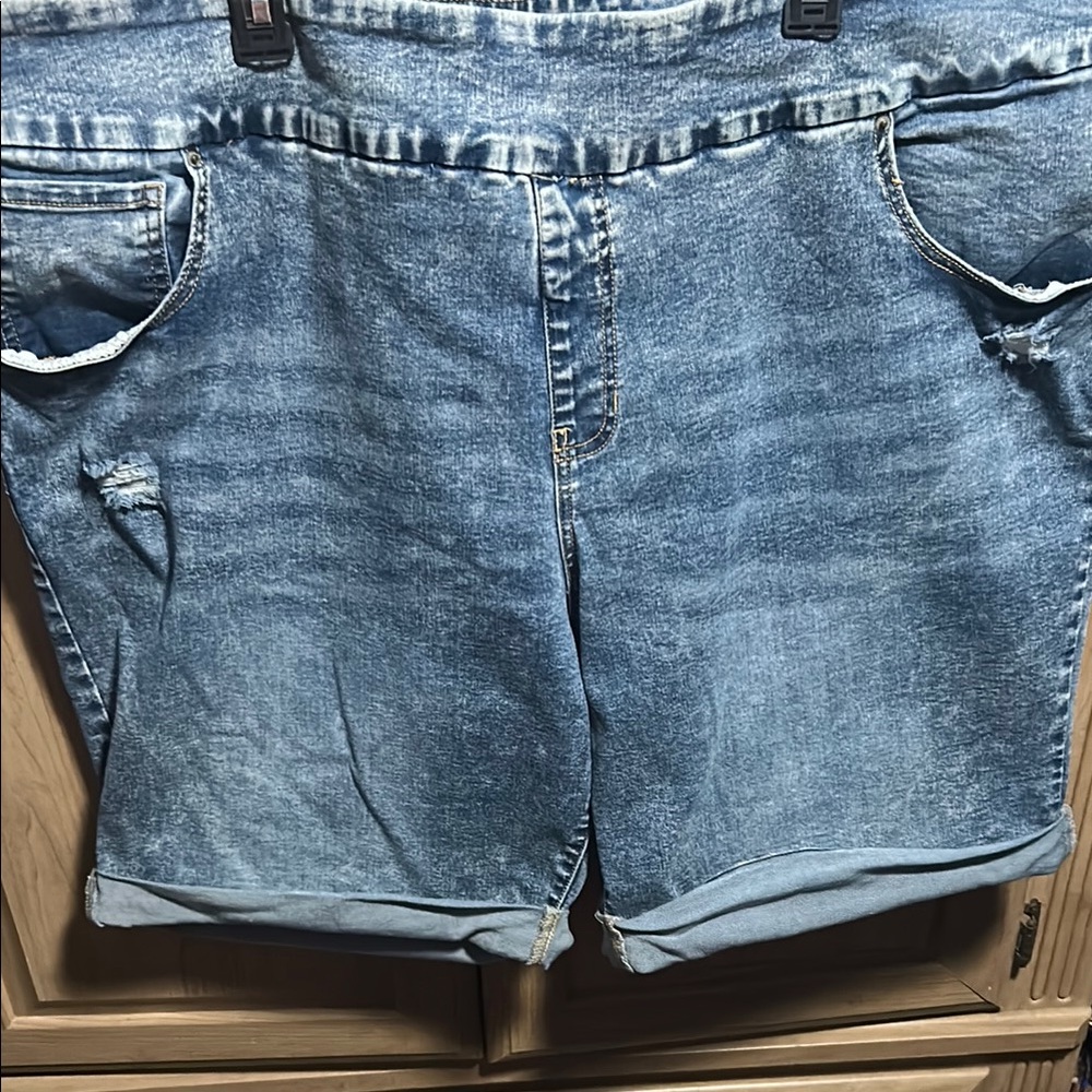 Terra & Sky Classic Blue Denim Shorts